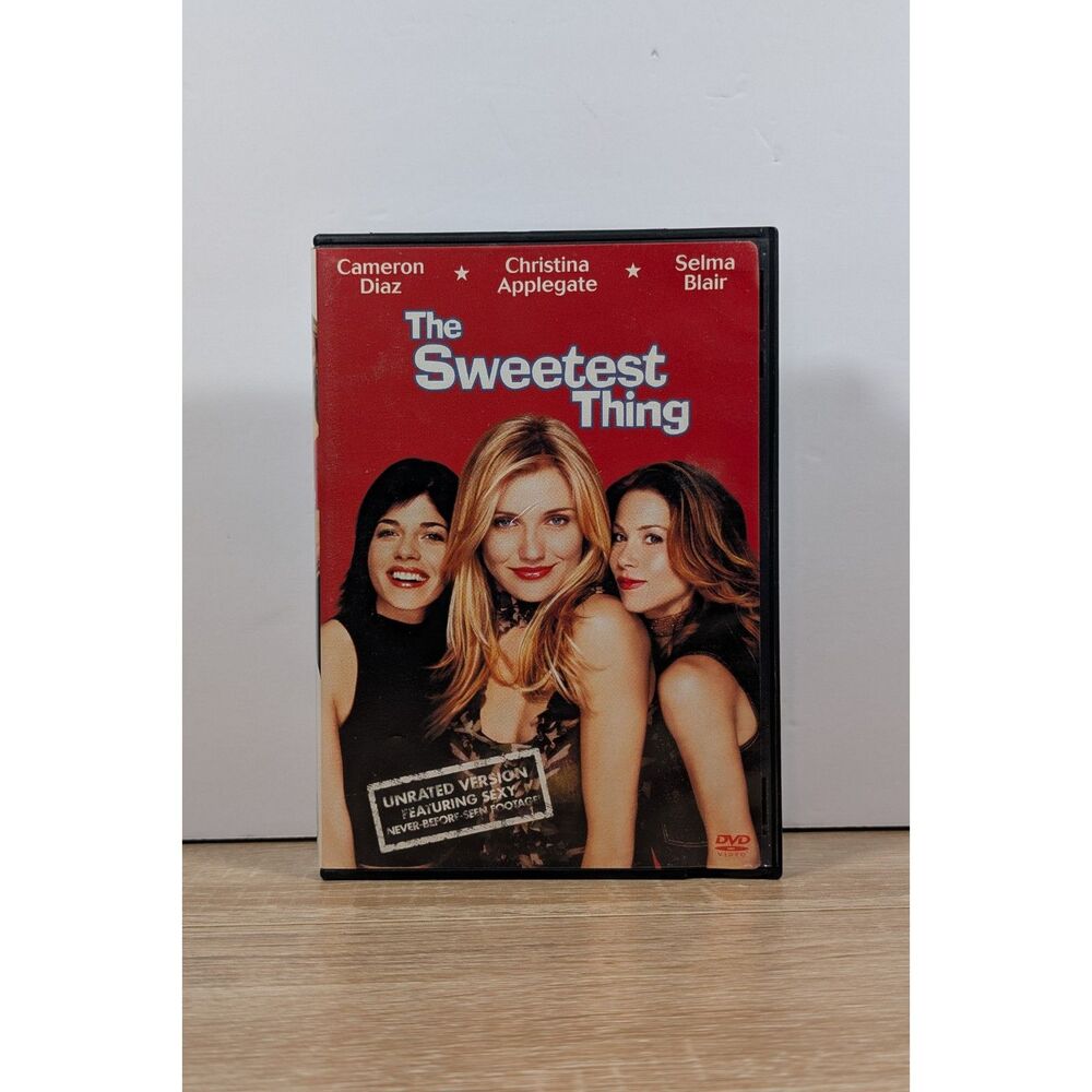 The Sweetest Thing Unrated DVD Cameron Diaz Christina Applegate